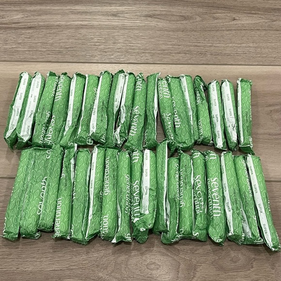 New Bundle of 36 Seventh Generation Organic Cotton Tampons Super - Picture 1 of 2